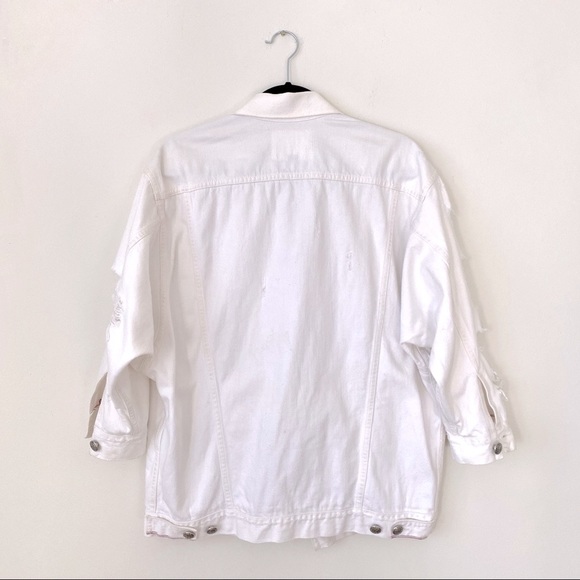 R13 DISTRESSED DENIM JACKET - Picture 2 of 6